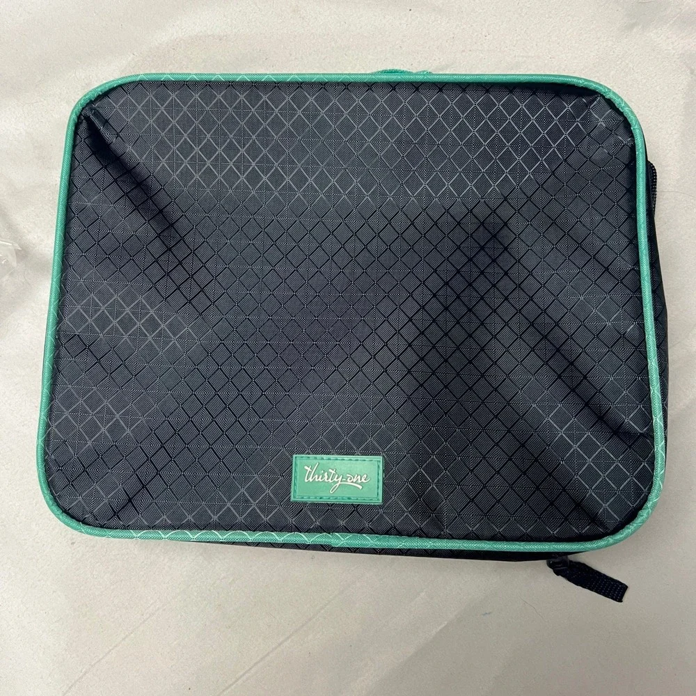 The One Lunch Box Insulated Embroidered Tasty Treats Kids‎ School Travel Navy